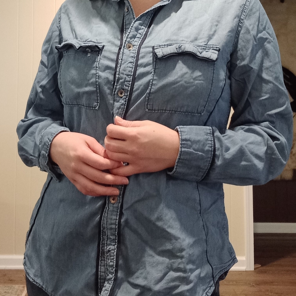 Button Down Top